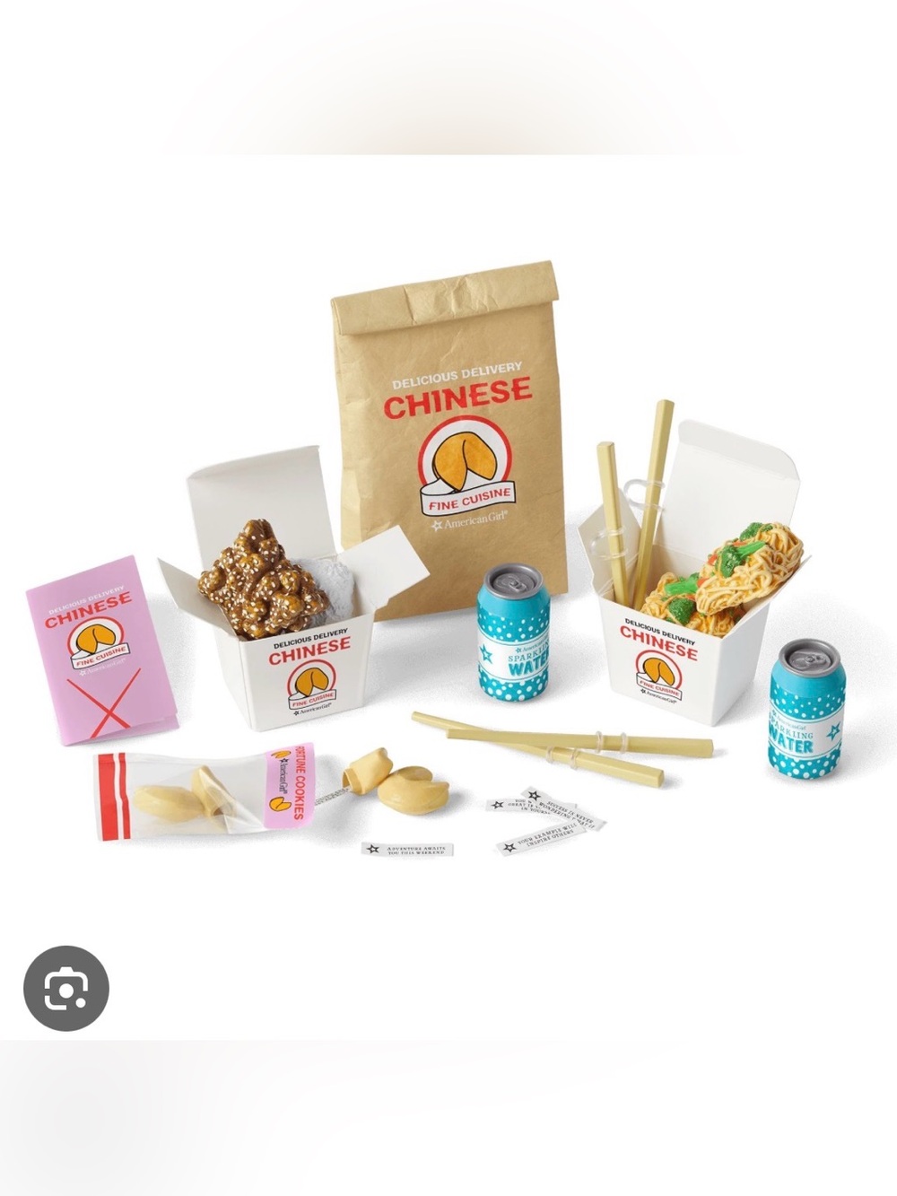 American Girl Chinese Takeout Set